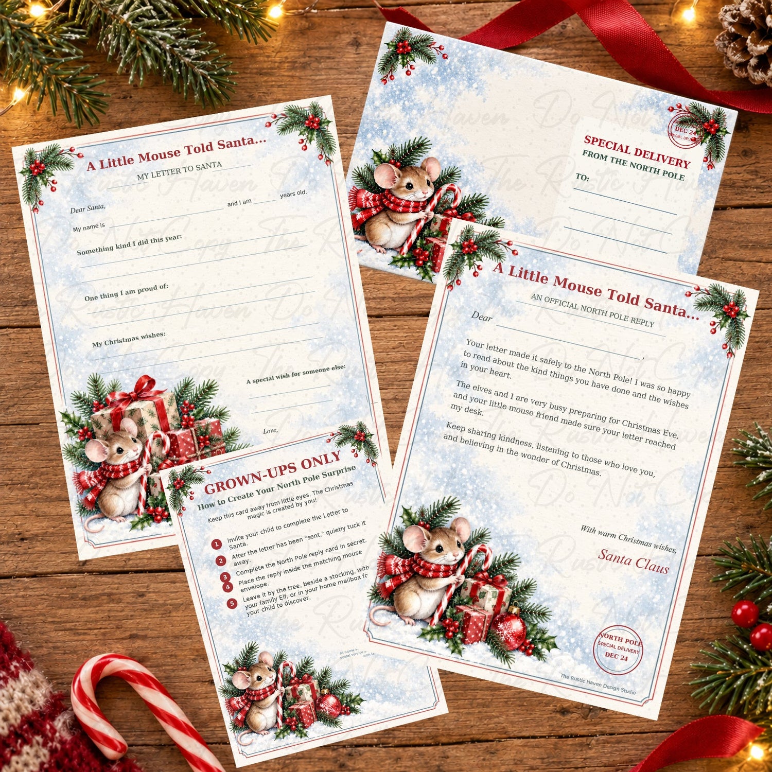 Letters To Santa Kits