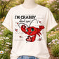 I’m Crabby About You PNG | Funny Lobster Valentine Design