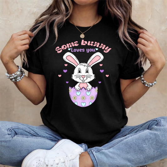 Some Bunny Loves You Bunny PNG – Easter Bunny Digital Design