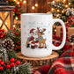 Sleigh Better Together | Santa & Reindeer Christmas PNG Digital Download